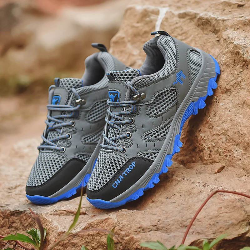 New Arrival new Men Hiking Shoes Tourist Trekking 2025 Sneakers Trail Jogging Sport Sneakers Mountain Shoes Trainer Footwear Climbing