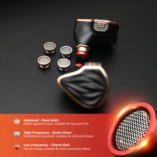 Hidizs MS3 New Arrivals 2023 Hot selling 2BA+1DD Hybrid 3 Drivers HiFi In-Ear Monitors