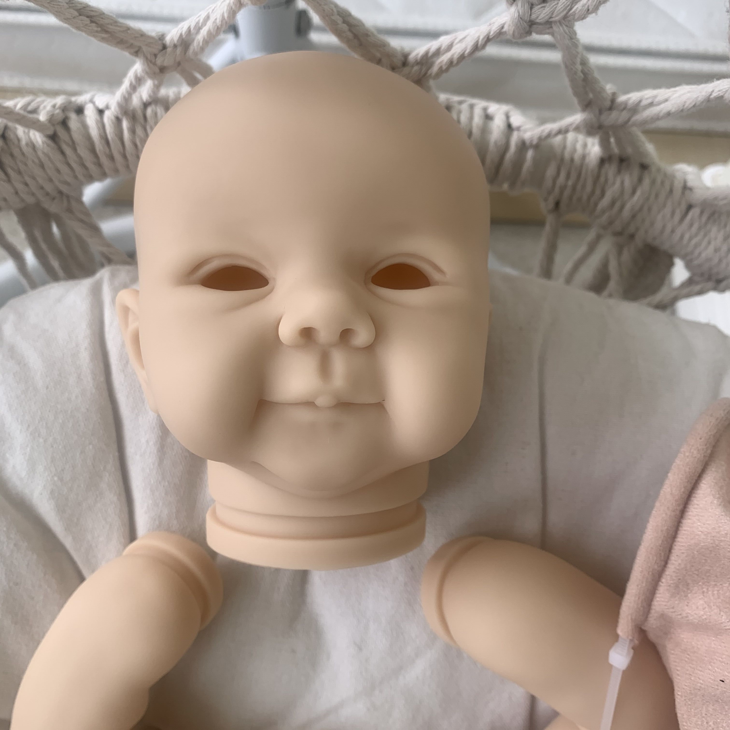 NPK 20Inch Reborn doll Kit Juliette Baby Doll Kit Soft Fresh Color High Quality Vinyl
