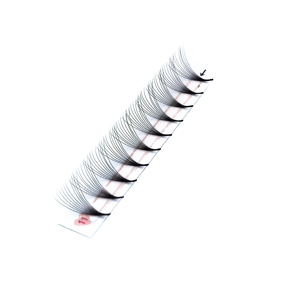 Colorful 3D/5D/6D/8D/10D/20D Premade Fans Volume Russian Lashes Slim Base Prefanned Sharp Stem Faux Mink Cilio Eyelash Extension