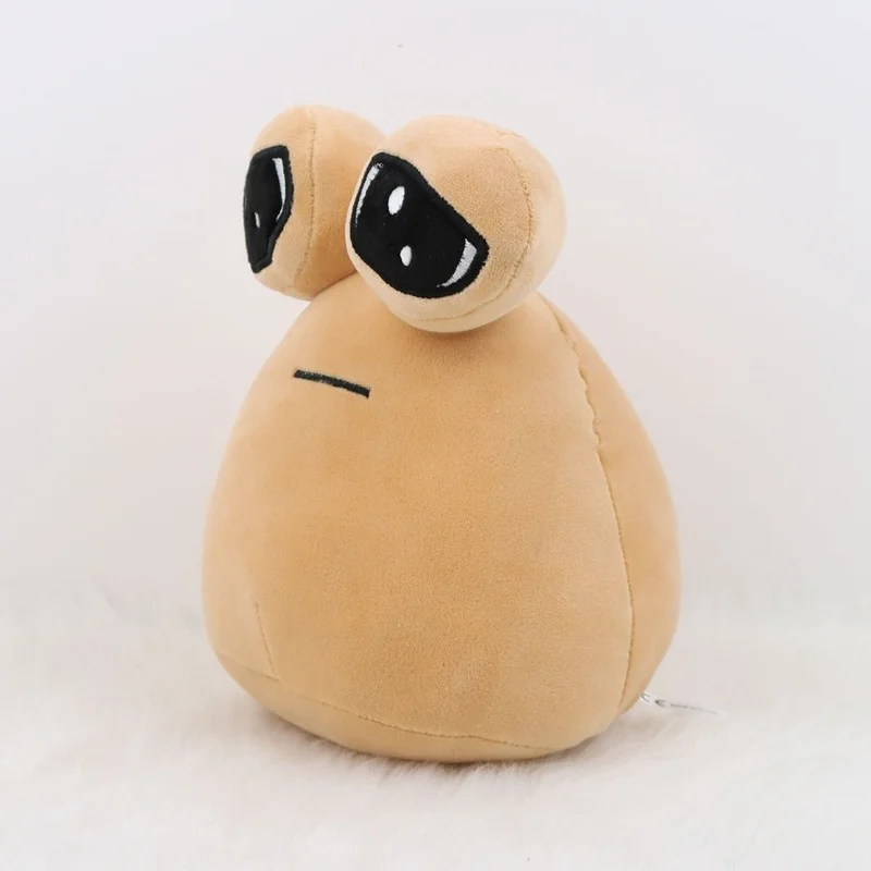 22cm Pou Plush New My Pet Alien Pou Plush new Toy Kawaii Alien Stuffed Plush Doll Game Plush 2025 Animal Pou Doll for Birthday Gift