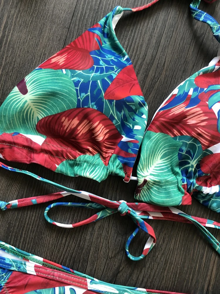RUOTONGSEPT 2022 Sexy new Micro Bikinis Swimwear Women Swimsuit 2025 Push Up Biquini Bikini Set Beach Wear Printed Bathing Suit Female