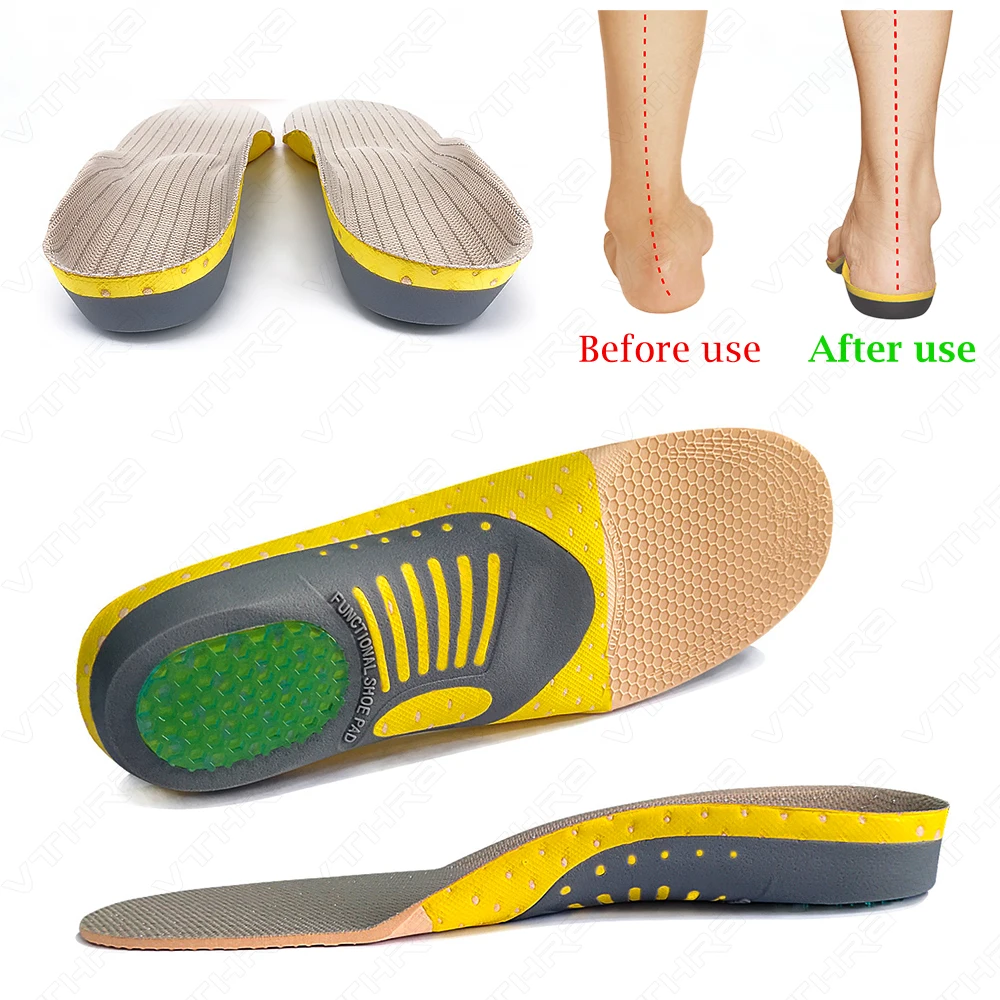 Orthopedic Insoles Orthotics Flat Foot Arch Support new Pad Health Sole 2025 Pad For Shoe Cushions For Plantar Fasciitis Feet Care Insert