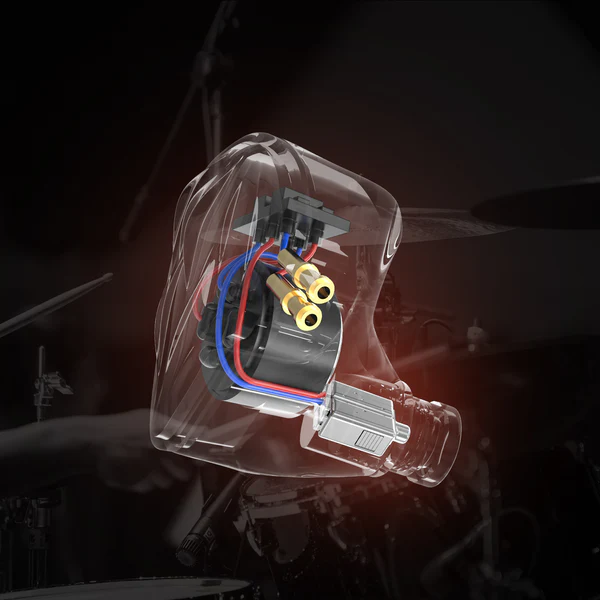 Hidizs MS3 New Arrivals 2023 Hot selling 2BA+1DD Hybrid 3 Drivers HiFi In-Ear Monitors
