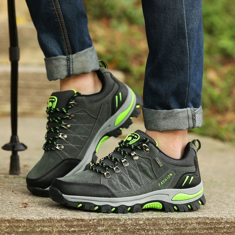 Shoes for Women Hiking Boots Men Winter Outdoor Walking Climbing Shoes Mountain Brand Luxury Sport Boots Hunting Mens Sneakers