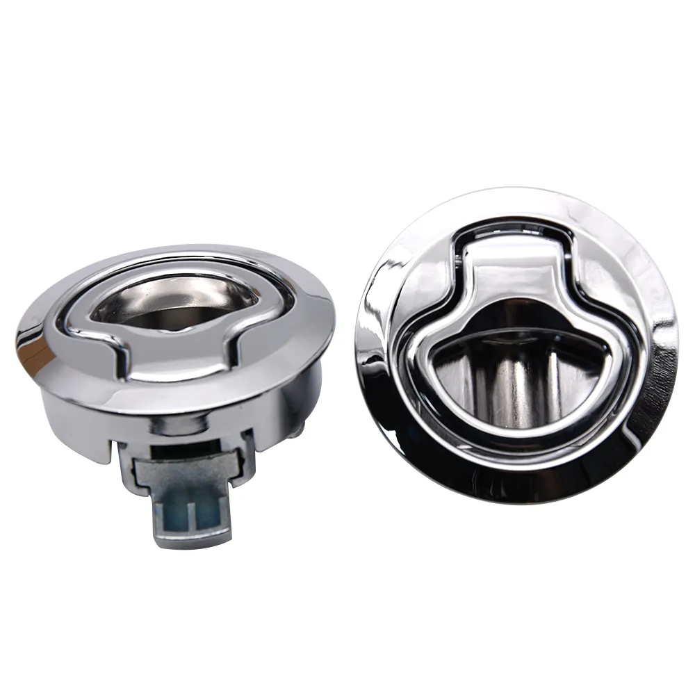 Boat Deck Hatches Flush Pull Slam Latch Mount Latch Lift for RV Yacht marine Deck Hatches Locking Locker Yacht accessories