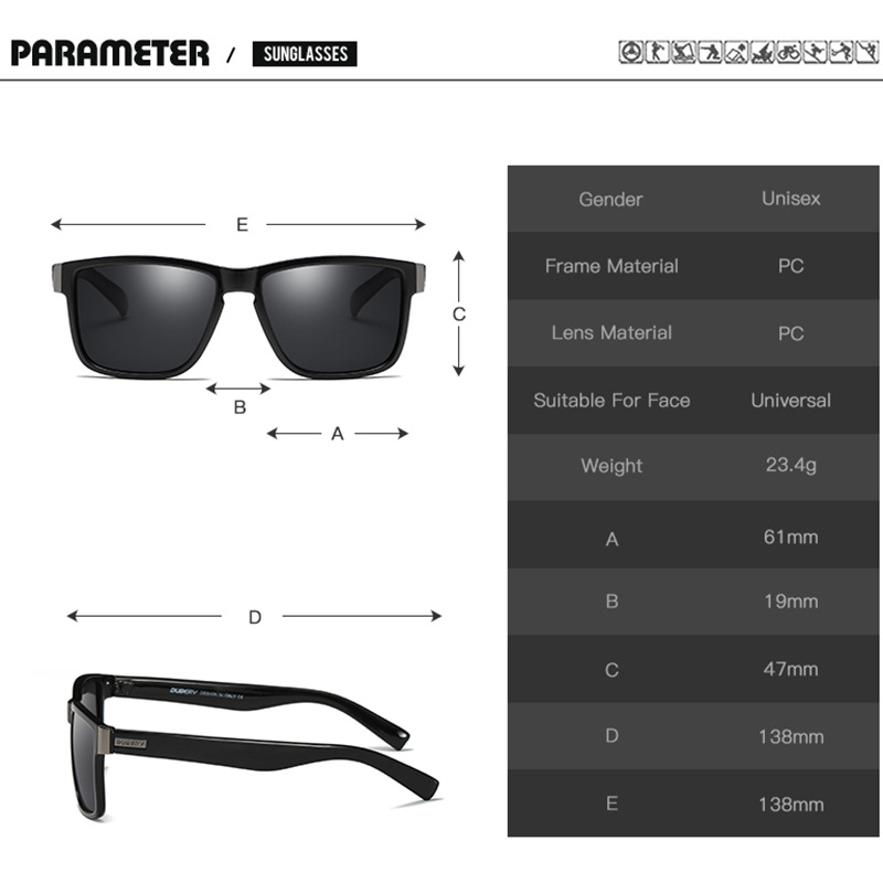 Universal Polarized Glasses Men Women Fishing Glasses Outdoor Hiking Sport Goggles UV400 Anti-ultraviolet Riding Driving Eyewear