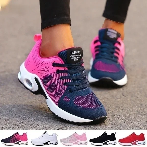2023 Women Dance Shoes Breathable new Mesh Outdoor Light Weight 2025 Sports Shoes Casual Walking Sneakers Tenis Feminino Zapatos Mujer