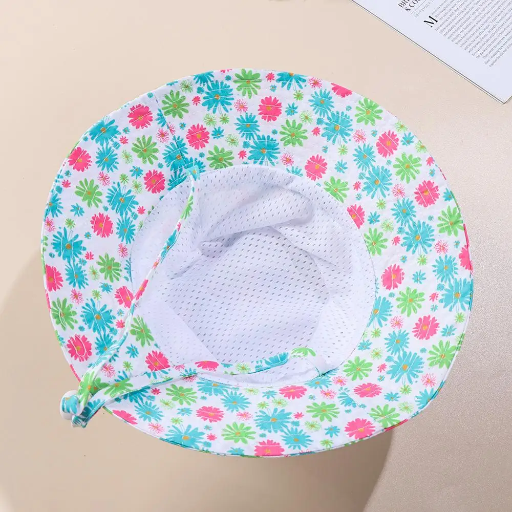 Summer Baby Sun Hat for Girls Boys Outdoor Beach Hat Kids Bucket Cap 0-8 Years