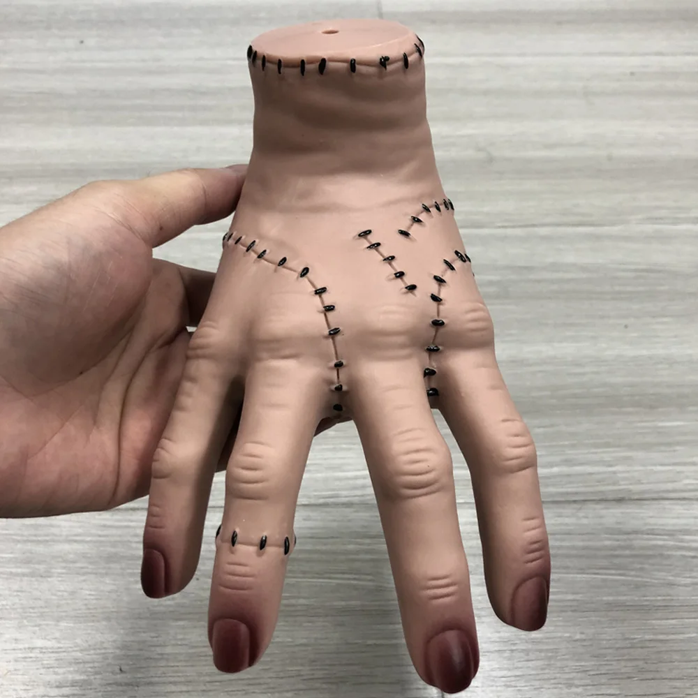 Horror Wednesday 2025 Thing Hand From Addams Family Cosplay Latex new Figurine Home Decor Desktop Crafts Halloween Party Costume Prop