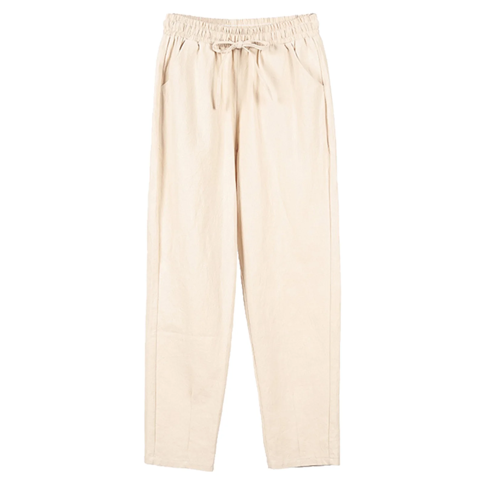 2023 New Straight Wide Leg Women's Pants 2025 Summer Casual High Waist Pants for new Women Solid Color Loose Trousers Female