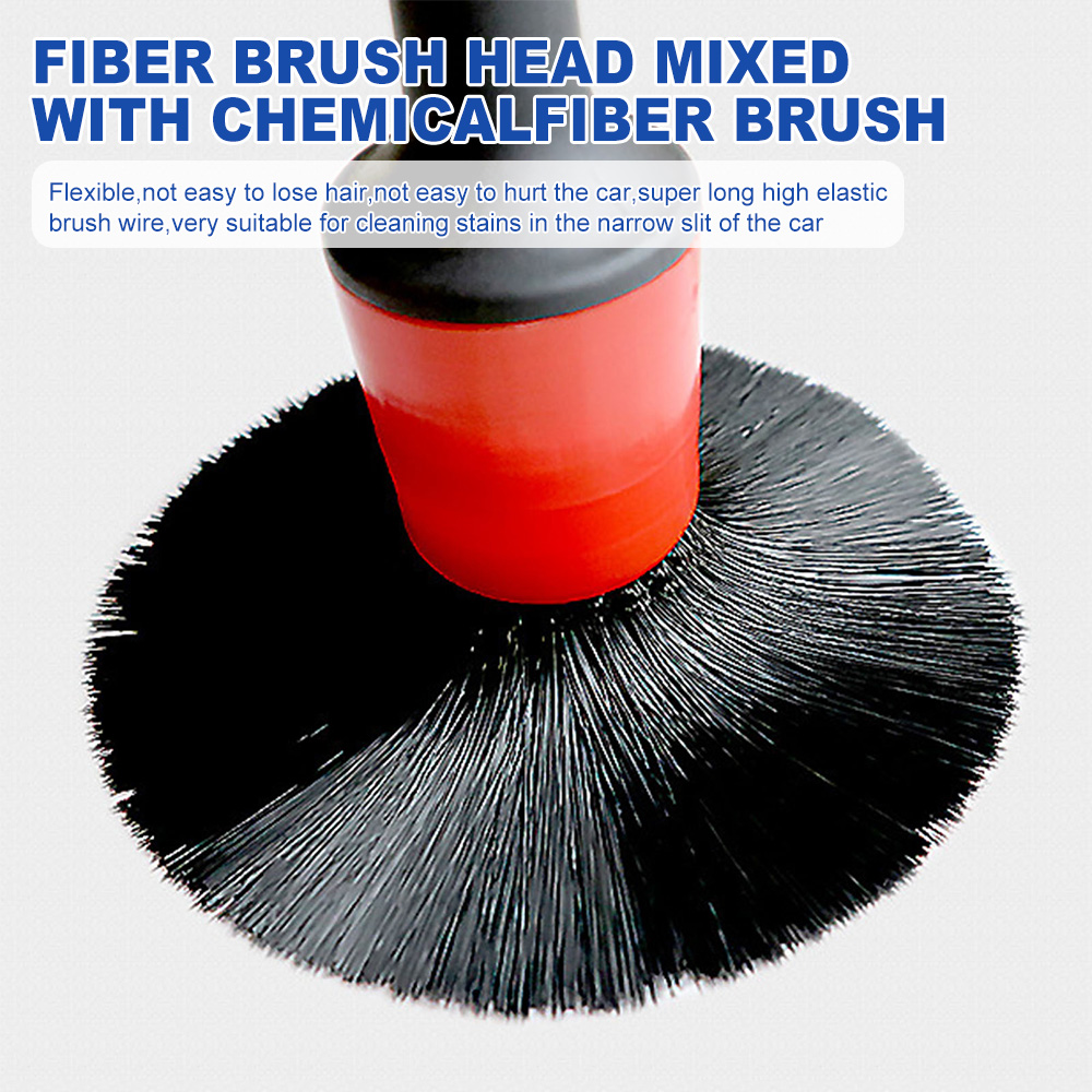 pcs Car Brushes Plastic Detailing Brush Set Exterior Interior Air Outlet Auto Detail Dashboard Cleaning Tools
