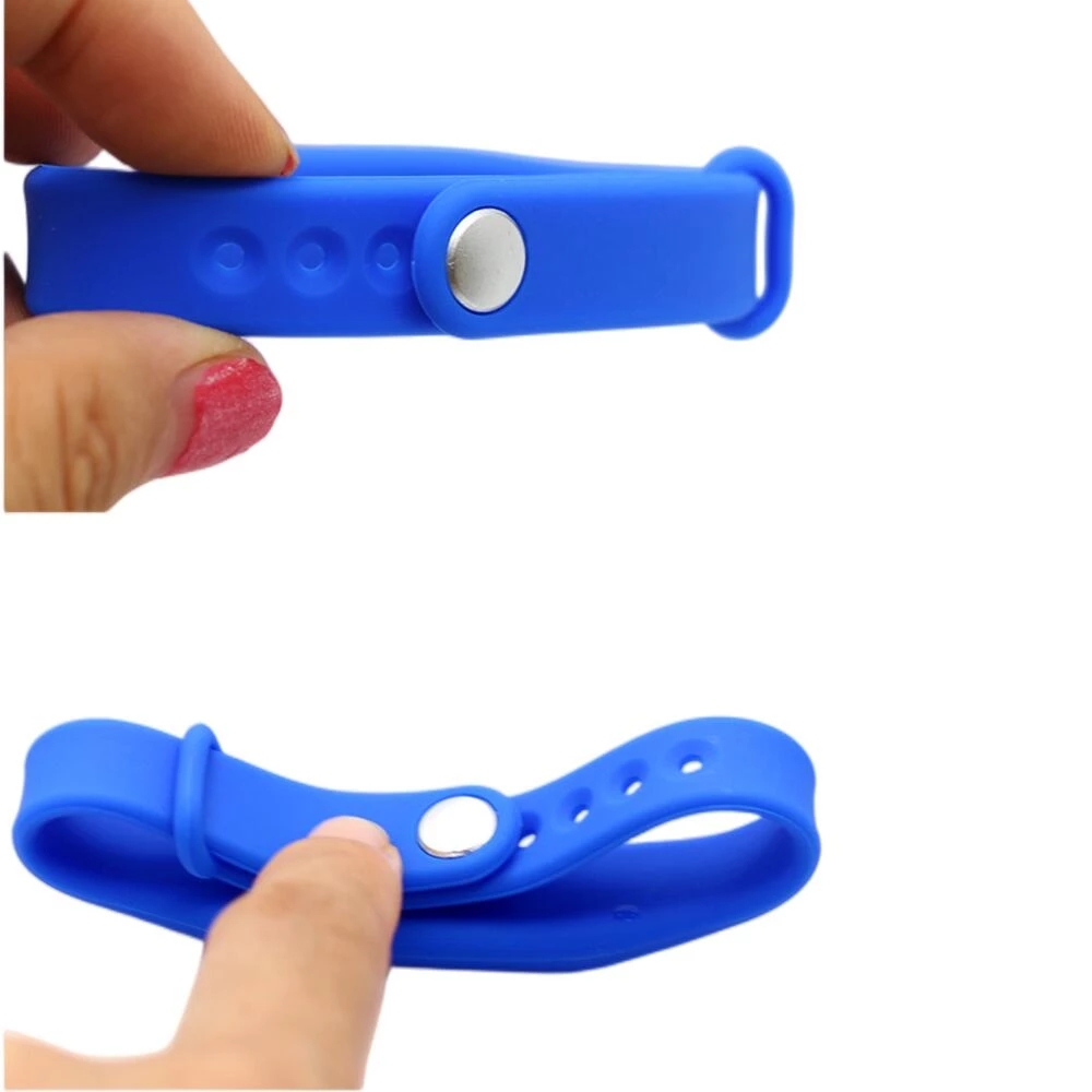 Adjustable Writable Wristband 125KHZ EM4305 T5577 Rewritable Waterproof RFID Silicone Band Bracelet Blank Data Keyfobs 1Pcs