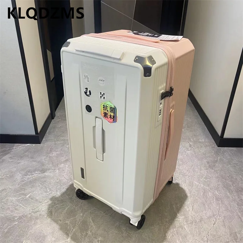 KLQDZMS 20"22"24"26"28"30"32"34"36"40 Inch New Suitcase Large-capacity Trolley Case Boarding Box with Whe