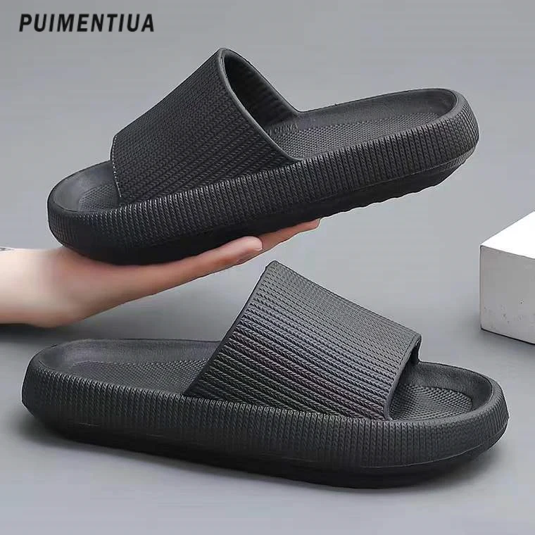 2023 Summer Slippers Men Women Eva Soft Bottom Indoor Home Slides Sandals Light Beach 2025 Shoes Male Slippers Flip new Flops Big Size 45