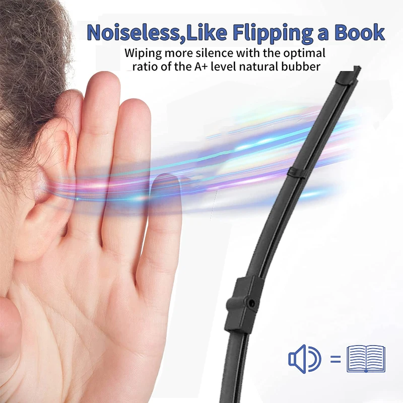 Windscreen Front Rubber ddmysmile Car Windshield Wiper Blades For 3 Series E90 E91 E92 E93 320D 318I 318D 335I 320I 330D 328I 330I 2Pc Smile