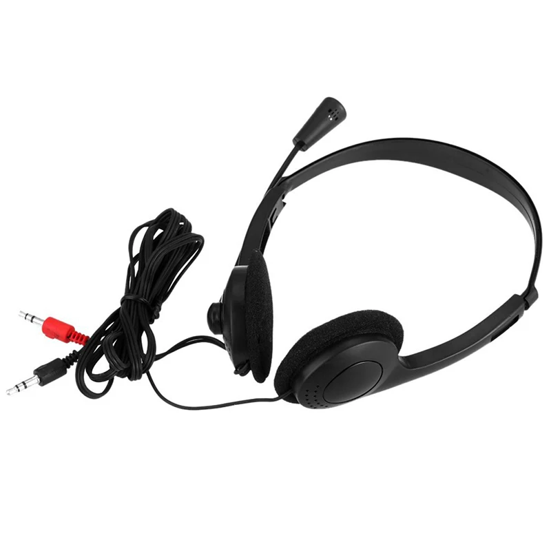 Bass Wired Super 3.5mm Stereo Gaming Headphone Noise Cancelling Earphone With Microphone Adjustable Headband For Computer Laptop smile