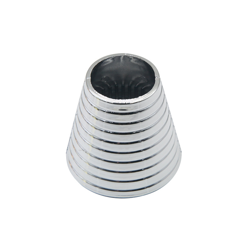 Goth Punk Alloy Plated Hair Ring Geometric Metal Hair Band for Women Fake Metal Ponytail Holder Hairclips Hair Accessories