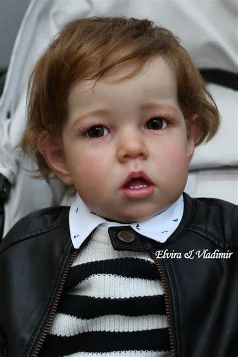 20/28Inch Reborn Doll Kit Huge Baby Kit Reborn Liam Soft Touch Fresh Color Unpainted Unfinished Doll Blank Parts Drop Shipping