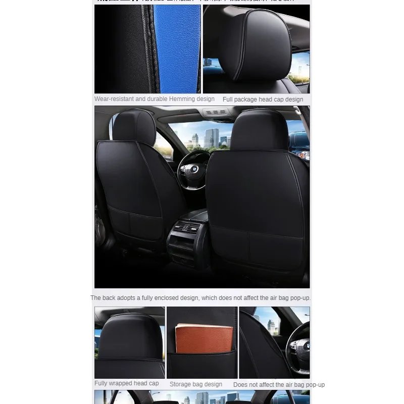 Universal Car Seat Cover for Opel Insignia Volvo XC90 XC60 Peugeot 308 307 Car Accessories Interior Details All Car Model