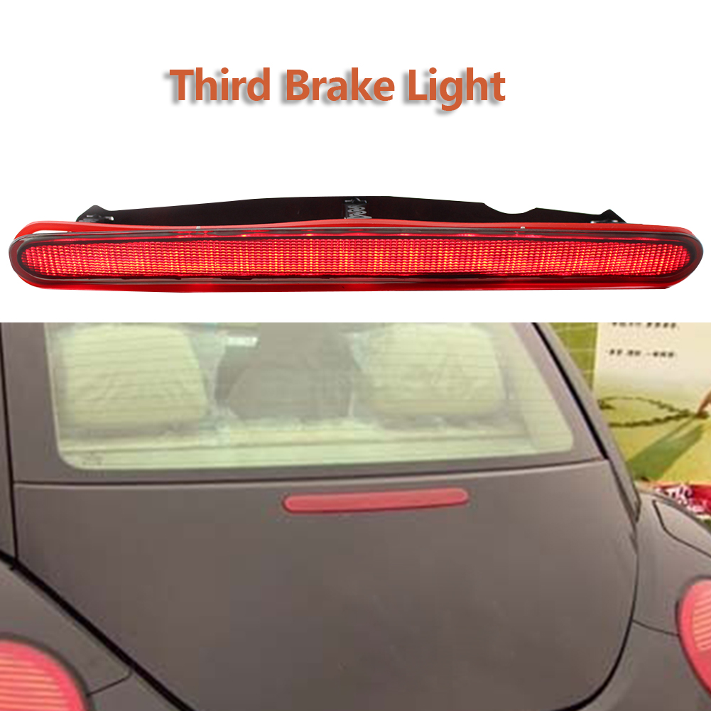 High Level Mount LED Car Rear Brake Light Lamp Rear Tail Third Brake Light for Volkswagen Beetle 1998-2010 1C0945097E