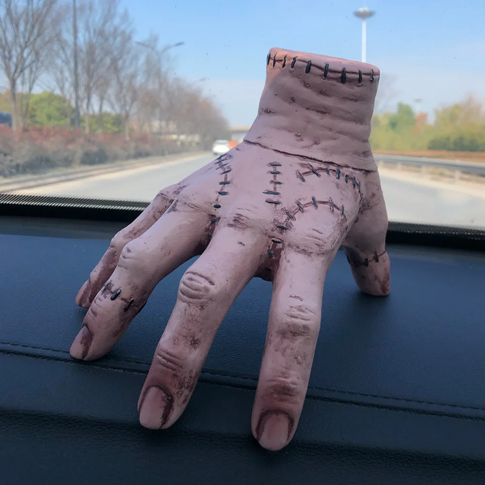 Horror Wednesday 2025 Thing Hand From Addams Family Cosplay Latex new Figurine Home Decor Desktop Crafts Halloween Party Costume Prop