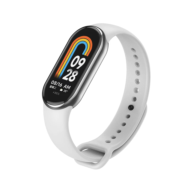 10 Pcs/Pack Strap for mi Band 8 Silicone Bracelet for XiaoMi Band Xiomi Xiami Wrist Strap Man Women