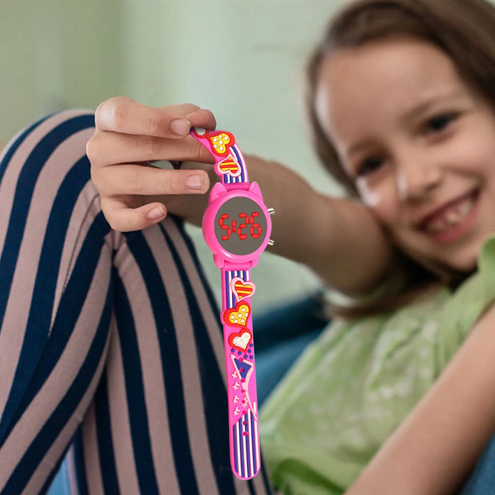 Student Sport Watches For Kids Colorful Electronic Watches outdoor lovely Clock Children Digital Watch For Boys Girls