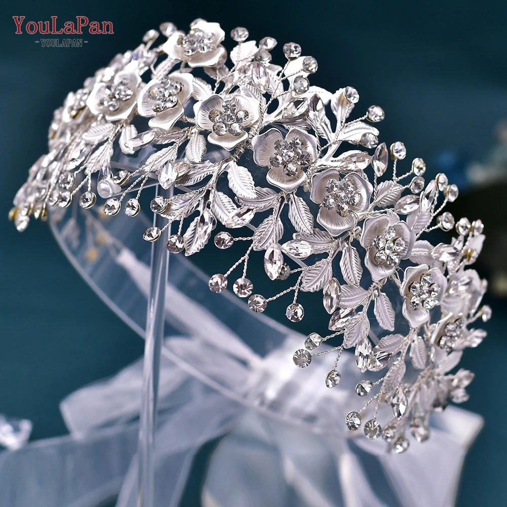 YouLaPan SH349 Elegant Wedding Dresses Belt Alloy Flower Crystal Belts for Bride Women new 2025 Waistband Jewel Accessories Bridal Sashes