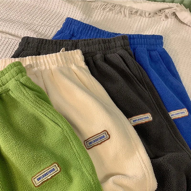 Autumn And Winter Fleece Harem Pants Women Loose Sweatpants new High Waist Drawstring Joggers Trousers 2025 Sports Casual Warm Pants