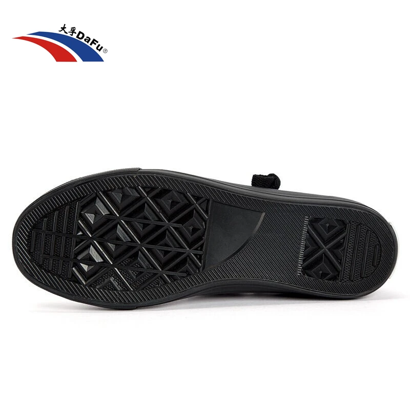 DaFu 2025 All Balck Shoes new Vintage Kungfu Sneakers
