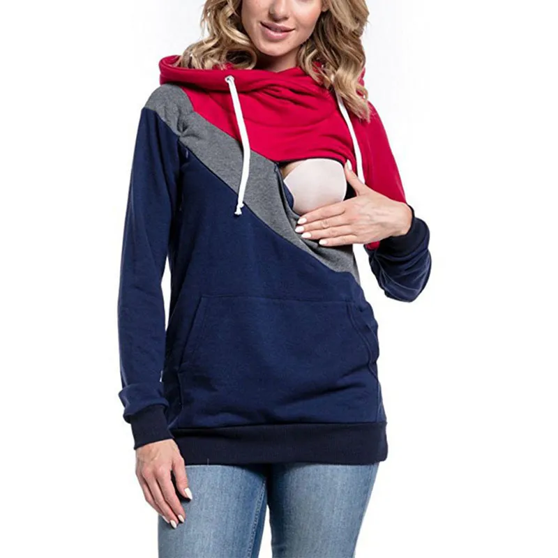 New Autumn Winter Maternity 2025 new Nursing Sweatshirts Winter Autumn Pregnancy Clothes Pregnant Women Breastfeeding T Shirts Tops