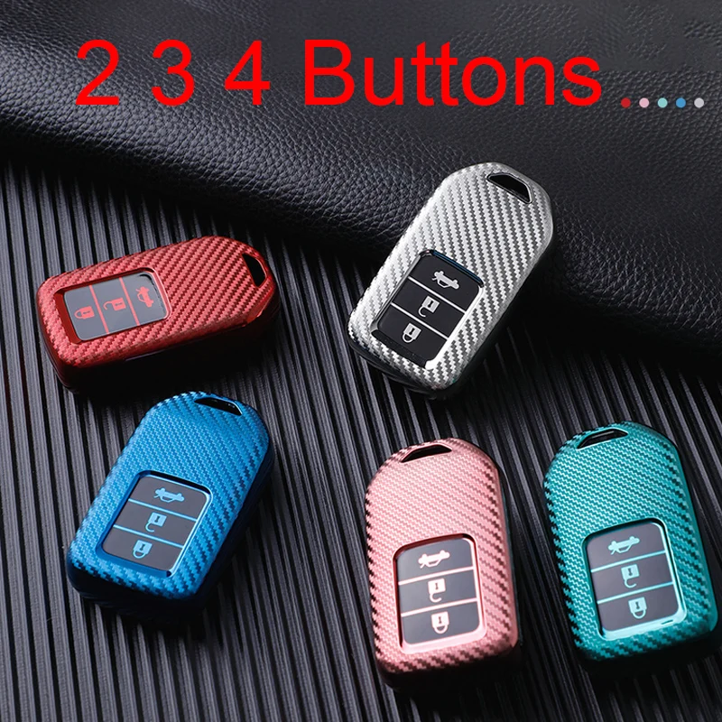2 3 4 Buttons Car Key Case Cover Shell Fob For Honda Accord Civic CRV 2025 HRV Pilot new Fit Freed Vezel 2018-2022 Accessories