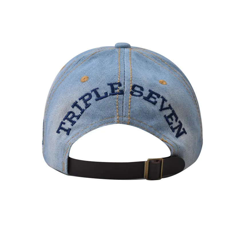 Big Letter Embroidered Cowboy Baseball Cap Men Women Hip Hop Demin Adjustable Snapback Sun Hat new Casual Outdoor Dad 2025 Trucker Hats