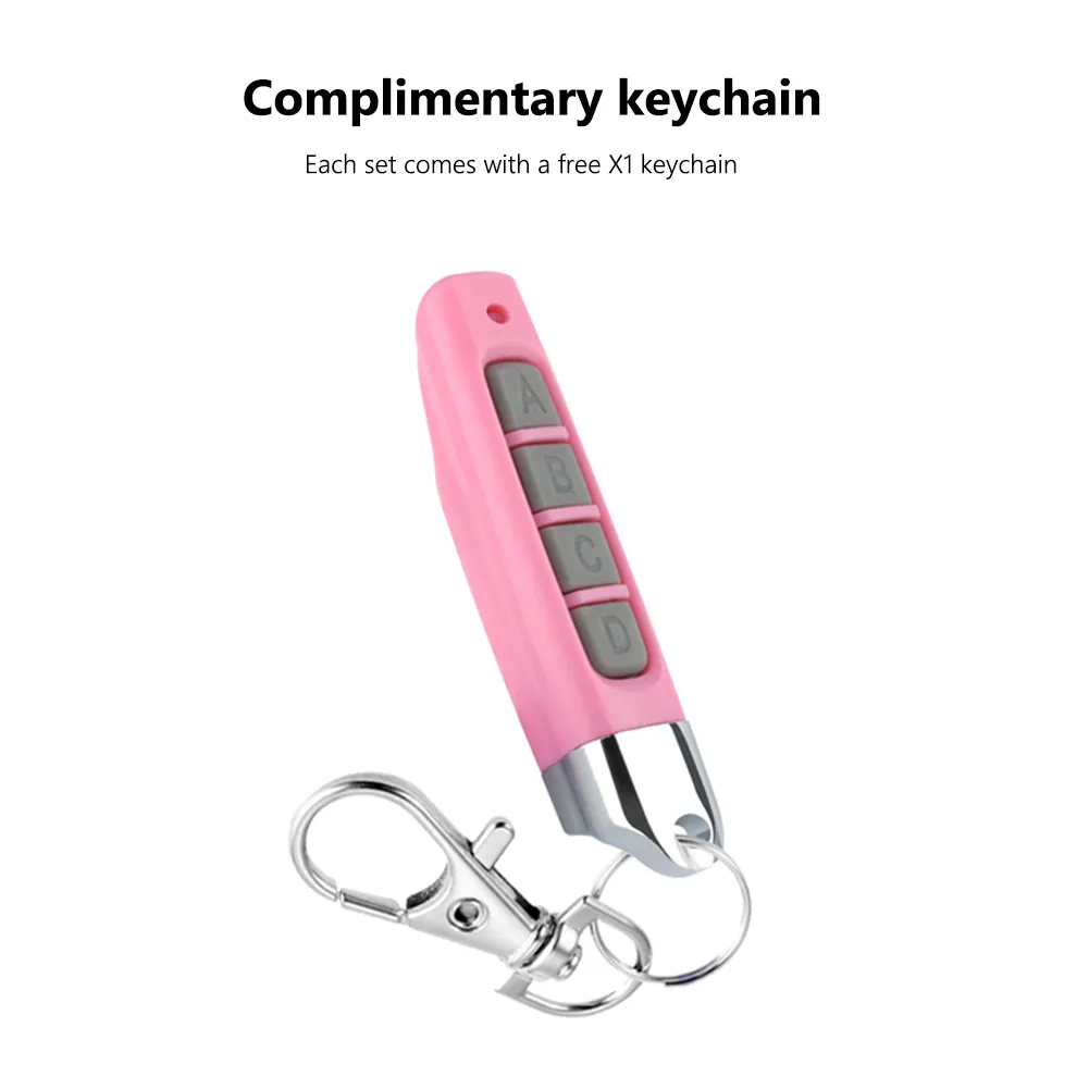 2025 433MHZ 433.92mhz Remote Control Garage Gate Door Opener Remote Control new Duplicator Clone Learning Rolling Code Car Key Dropship