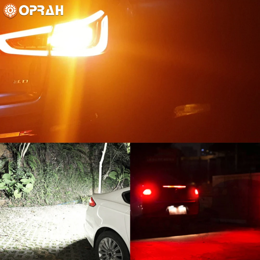 1pcs Super Bright Car Lights LED 1156 BA15S P21W BAU15S PY21W 1157 2025 P21/5W W21W 3030SMD Canbus Turn Signal Lamps DRL new No Error 12V