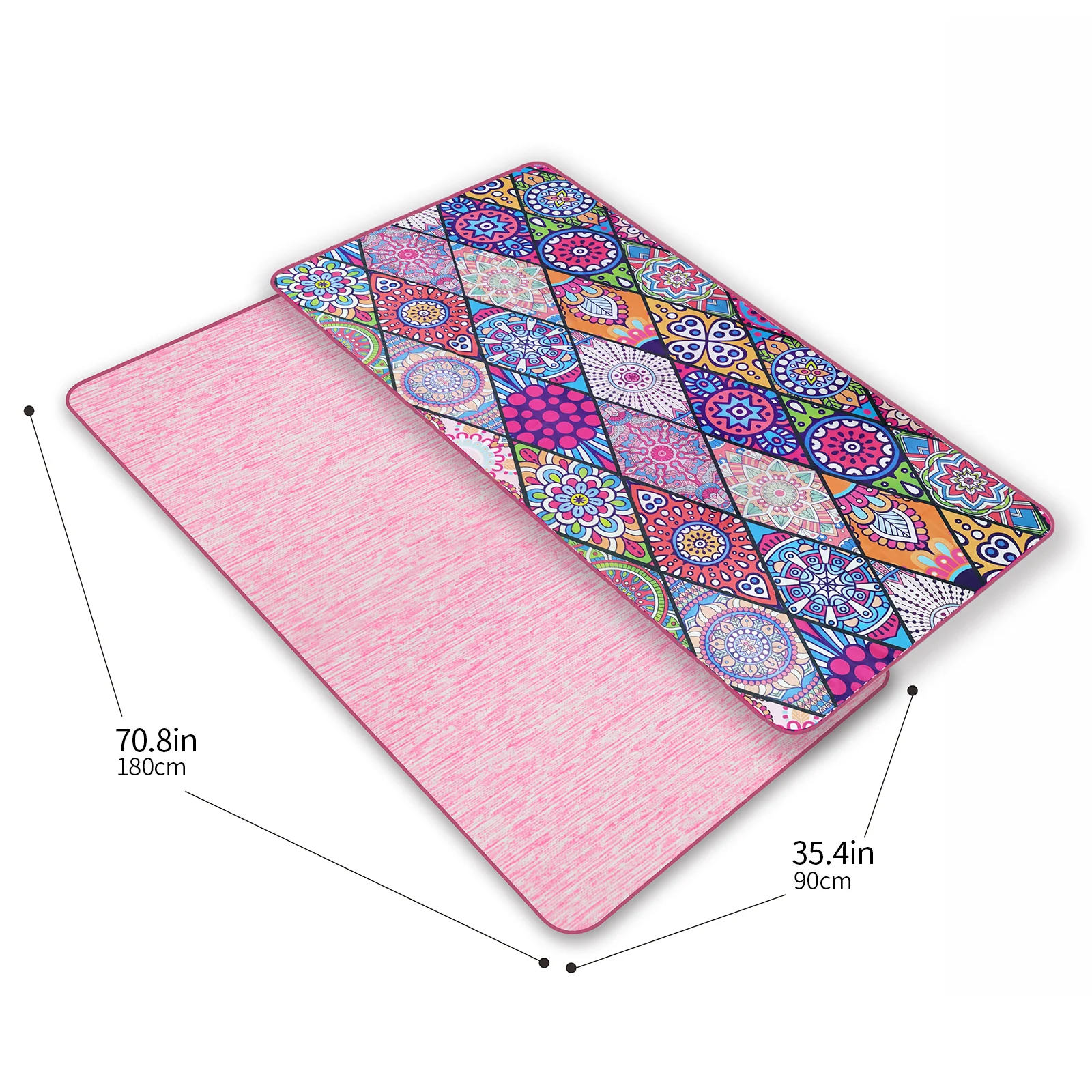 HiTurbo Microfiber Blanket Quick new Drying Beach Towels, Oversized 35*71in Printing Towel, Super Absorbent 2025 Pool Towel Blanket, Bohe