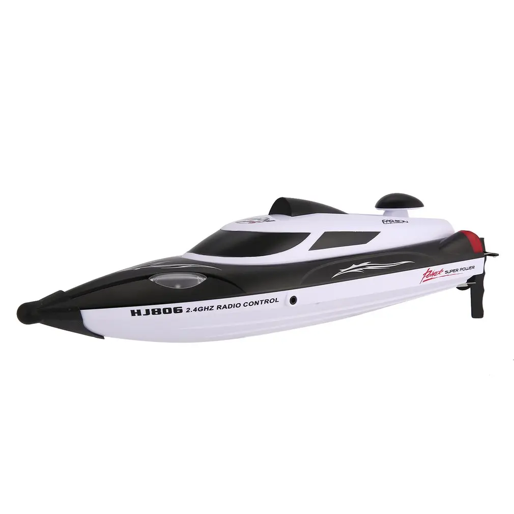 HONGXUNJIE HJ806 47cm 2.4G RC 30km/h High Speed Racing Boat 2025 Water new Cooling System Flipped Omni-directional Voltage Prompt