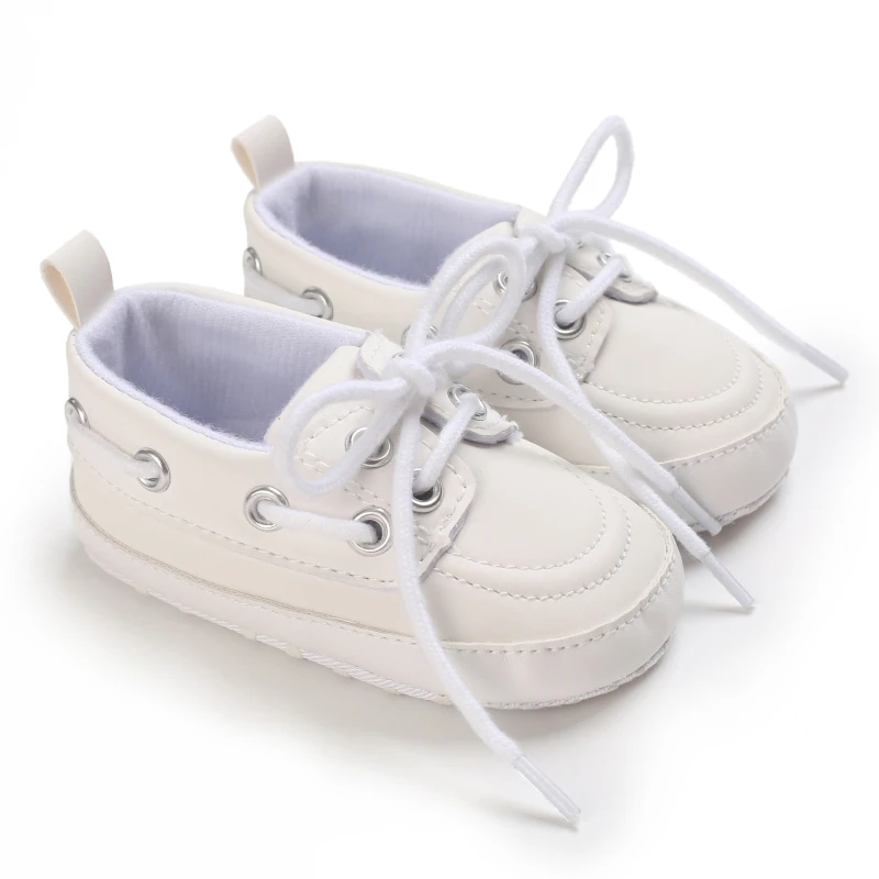 New Baby Boy Girl Small Gentleman Baptism Shoes Toddler Soft Sole Anti-slip First Walkers Infant Newborn Crib Shoes Moccasins