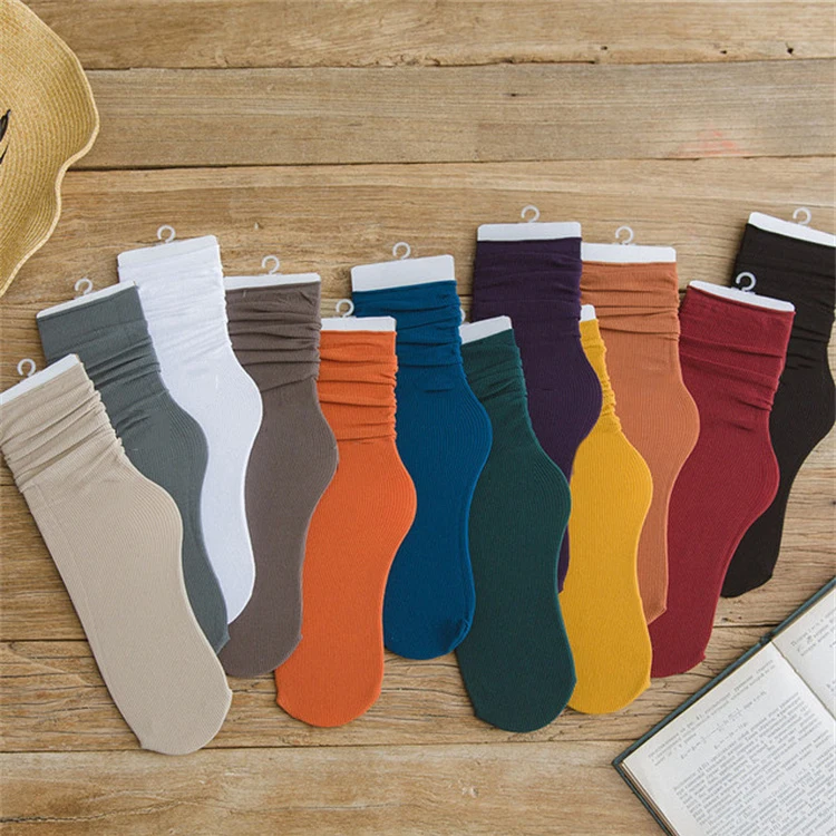 Women new Socks 2023 Spring New Thin Crew Socks For Lady New Japanese Style 2025 Long Breathable Casual Trendy Soft Comfortable Female