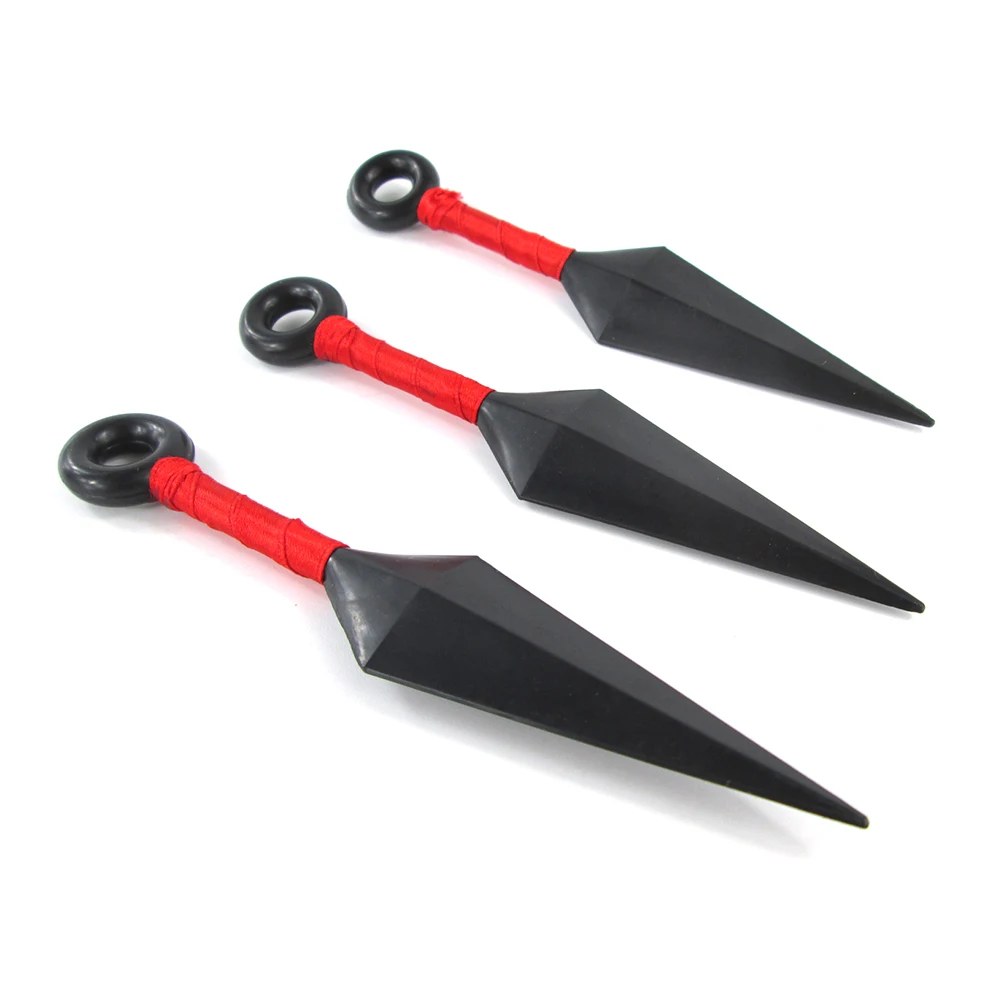 Brdwn Boruto Sasuke Kakashi Sakura Didara Hidan Kisame Kakuzu Pain Orochimaru Ninja Cosplay Kunai 3pc/Set