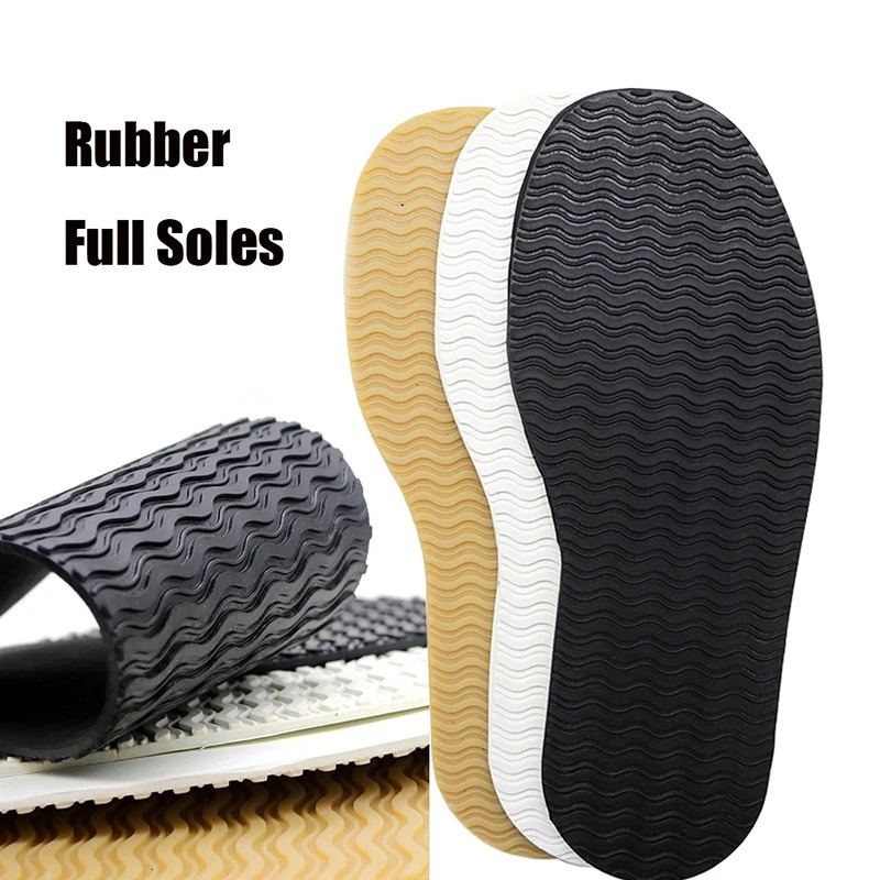 Rubber Full Soles for Shoes Outsoles Insoles Anti Slip Ground Grip Sole Protector Sneaker Repair Worker Shoe Self Adhesive Pads 240318