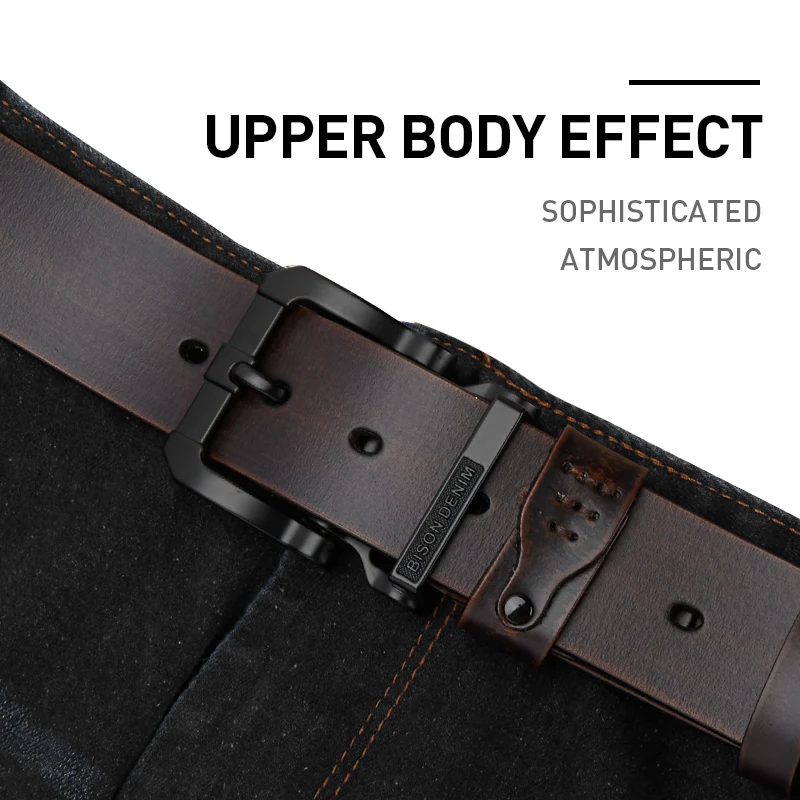 Genuine High Quality Leather Belt Men Vintage 2025 Metal Pin Buckle Design Belts Brand Strap for new Jeans Designer Strap W71778