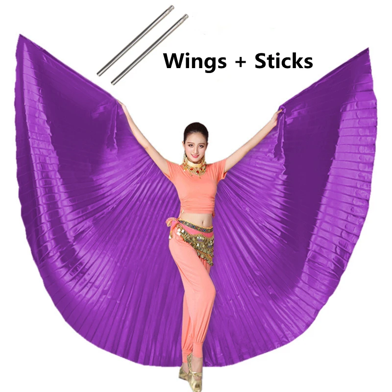 Belly Dance Isis new Wings Belly 2025 Dancing Costume for Women Children Kids Stage Performance Wear Carnival Clothing Accessories Gold