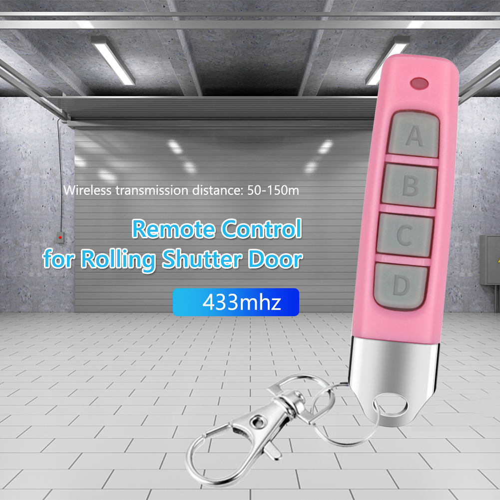 1/5/10pcs 433MHz Copy 2025 Remote Control 4 Keys Garage new Gate Door Opener Duplicator Remote Controller Learning Code Cloning Car Key