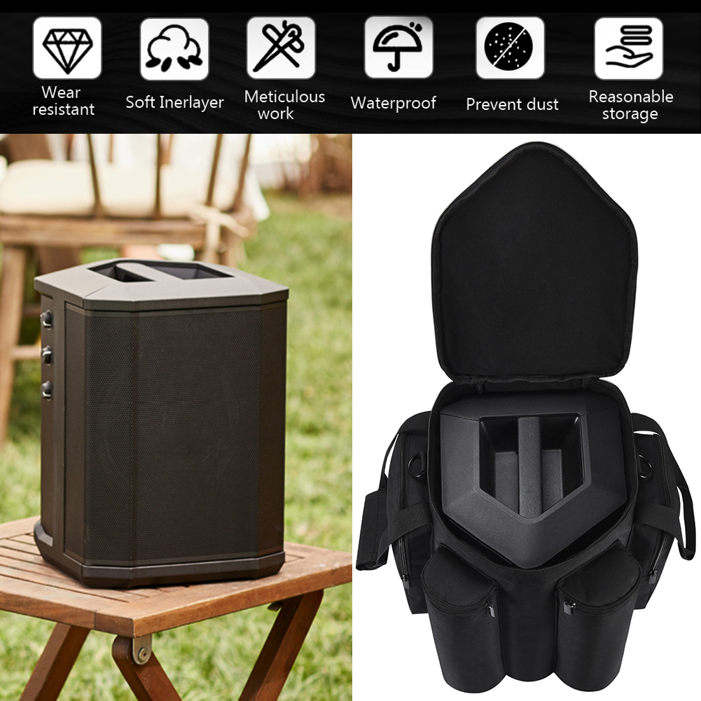 Carrying Storage Bag for Bose S1 PRO Speaker Bag Large Capacity Anti-Fall Protective Bag with Shoulder Strap Speaker Accessories