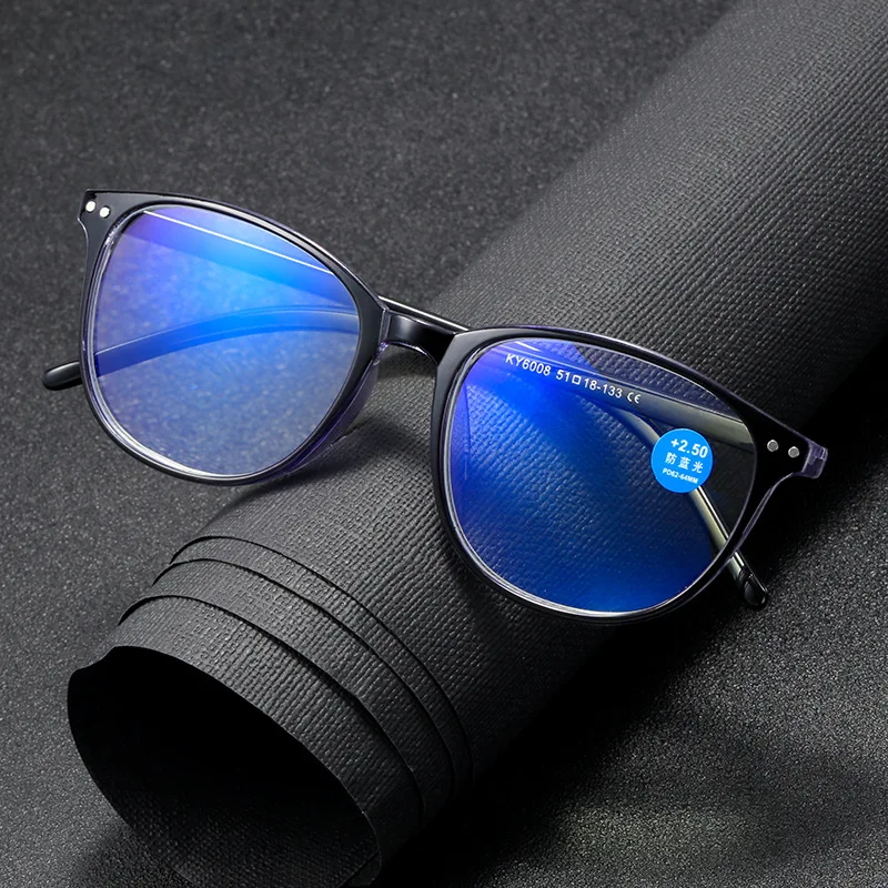 Anti Blue Light Reading Glasses For Women Men High Quality Spring Hinge Computer Presbyopia Eyewear Female UV400 0 +1.0 +1.5..+4