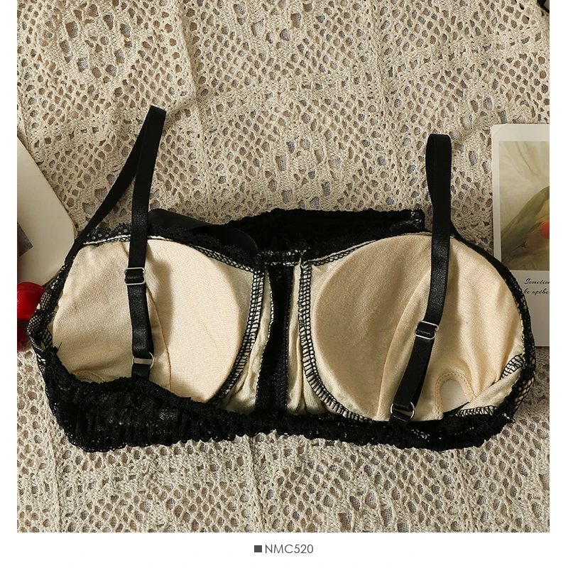 2025 Lace Camis Crop Top Women V Neck Wirefree Intimates Camisole new Girs Irregular Back Black White Tanks