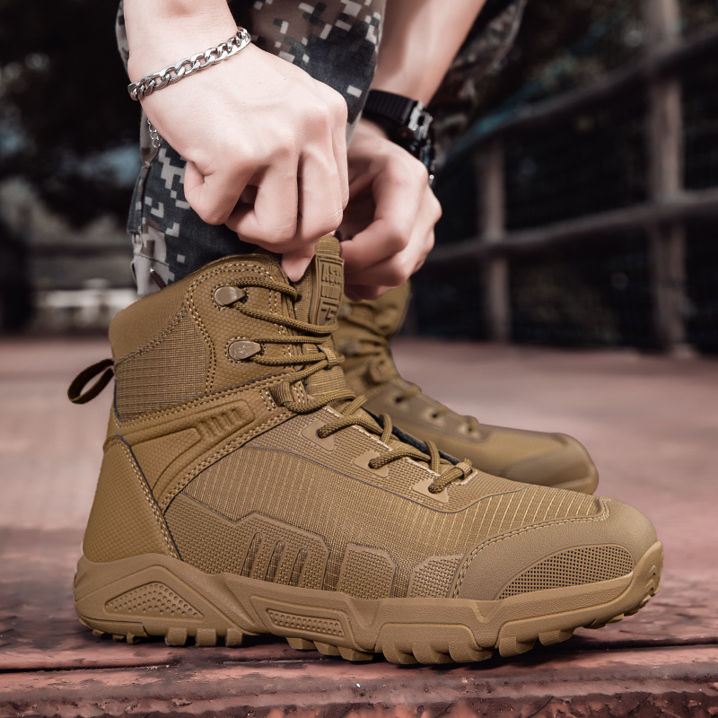 Men's Boot Mens Ankle Boot Boot Male Shoes Work Safety Shoes Motocycle Boots Big Size 39-47