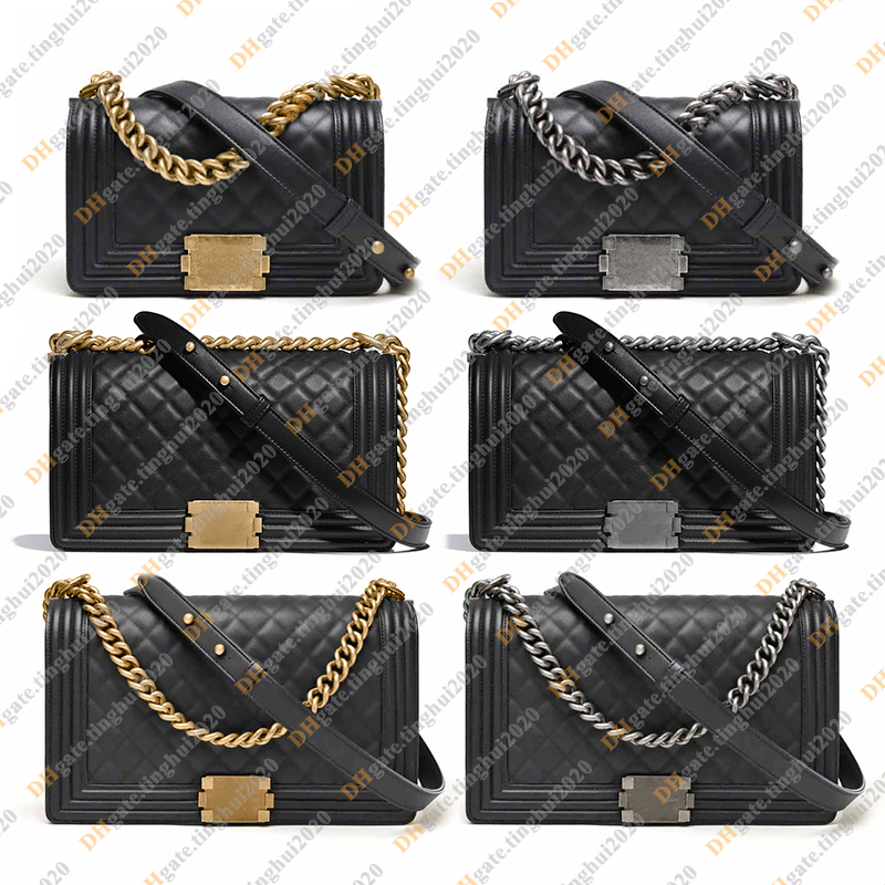 Ladies Fashion Casual Designe Luxury LE BOY Chain Bag Shoulder Bag Crossbody Totes Handbag TOP Mirror Quality A67085 A67086 A92193 3 Size Pouch Purse
